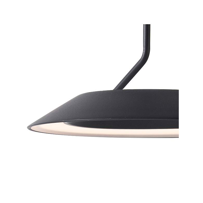 Image 3 Koncept Royyo 6 1/2" Wide Matte Black Modern Mini Pendant more views