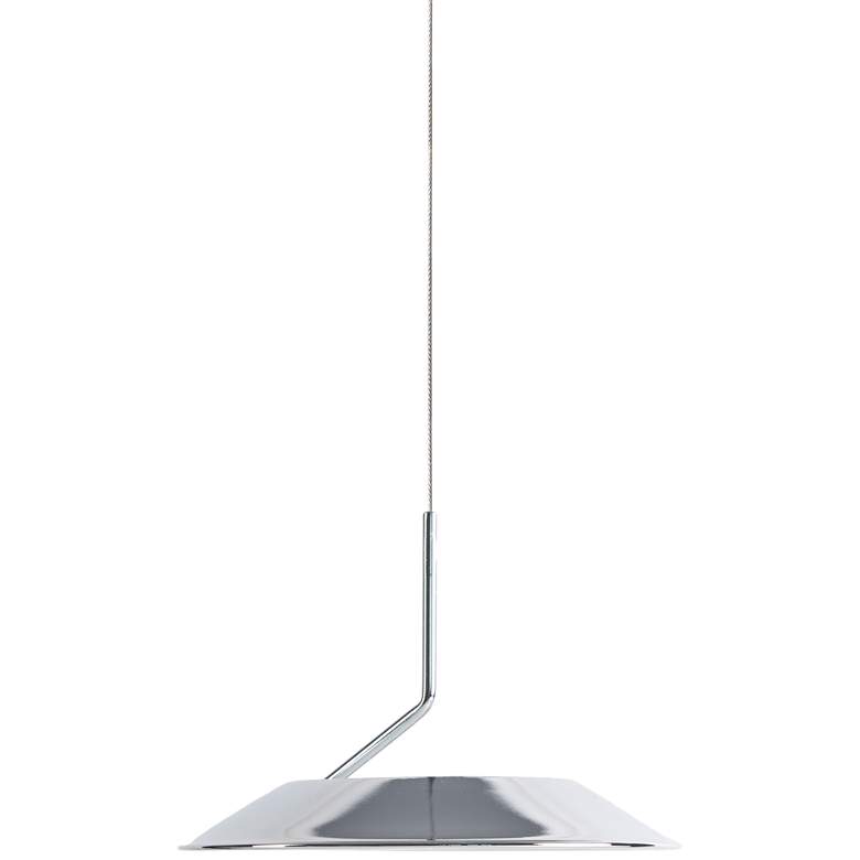 Image 2 Koncept Royyo 6 1/2 inch Wide Polished Nickel Mini Pendant