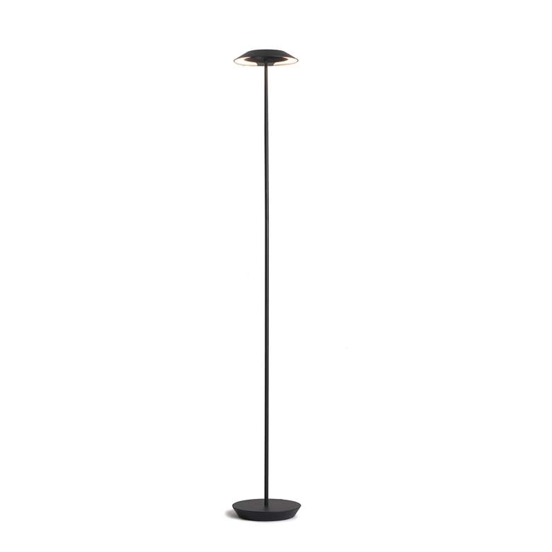 Image 1 Koncept Royyo Floor Lamp in Matte Black Body w/ Matte Black Base Plate