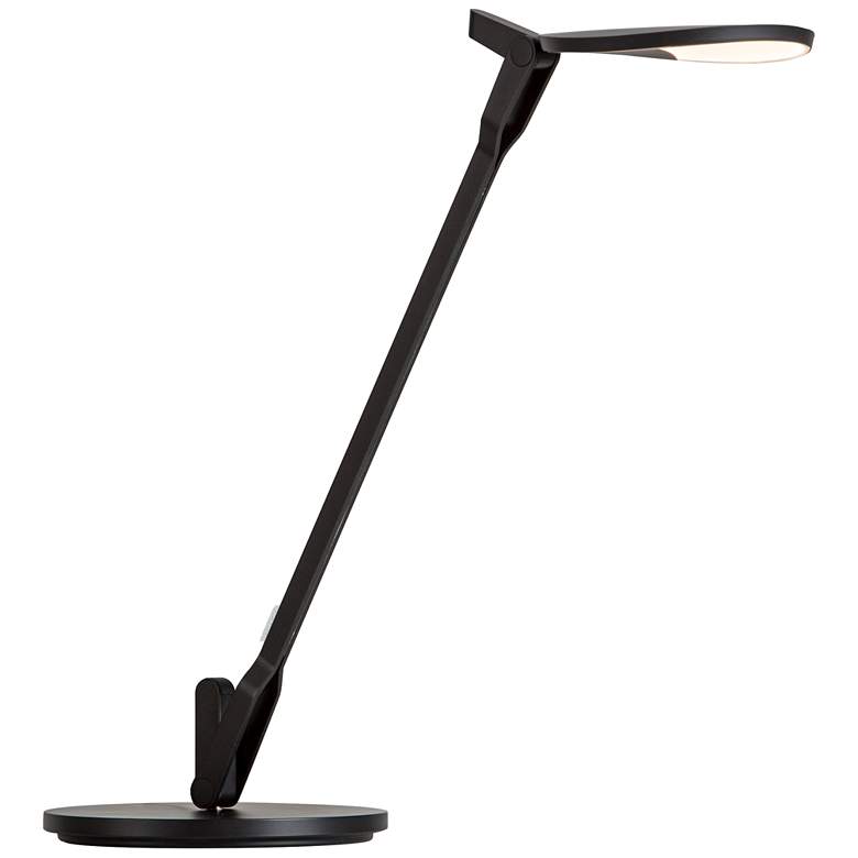 Image 2 Koncept Splitty 17" Matte Black LED USB Modern Desk Lamp