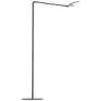 2_Koncept Splitty 45 1/4" Matte Gray Modern LED Floor Lamp with USB Port