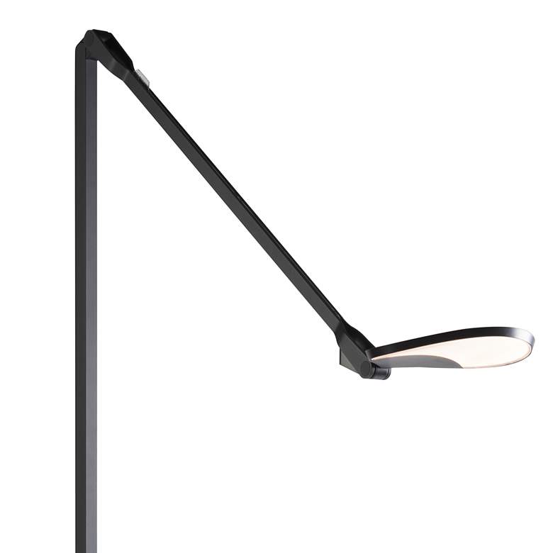 Image 3 Koncept Splitty Matte Black Modern LED Floor Lamp with USB Port more views
