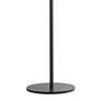 Koncept Splitty Matte Black Modern LED Floor Lamp with USB Port