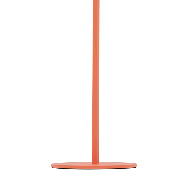 Image 4 Koncept Splitty Matte Orange Modern LED Floor Lamp with USB Port more views