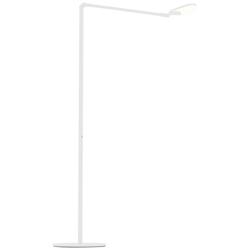 Koncept Splitty Matte White Modern LED Floor Lamp with USB Port