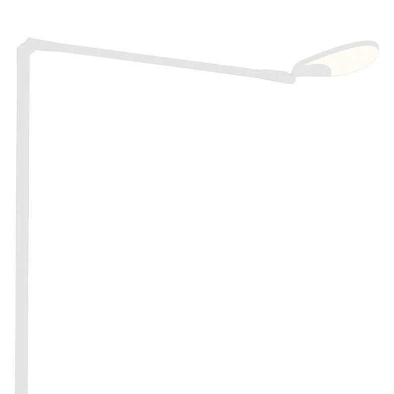 Image 3 Koncept Splitty Matte White Modern LED Floor Lamp with USB Port more views