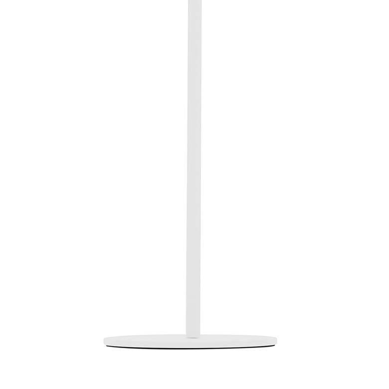 Image 4 Koncept Splitty Matte White Modern LED Floor Lamp with USB Port more views