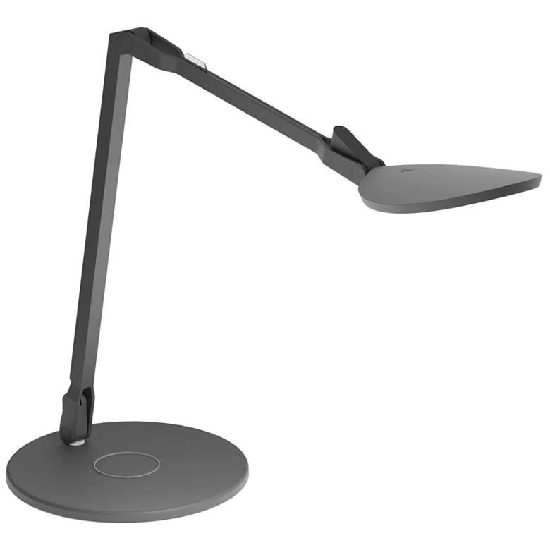Image 1 Koncept Splitty Reach Desk Lamp in Matte Black w/ Wireless Charging Base