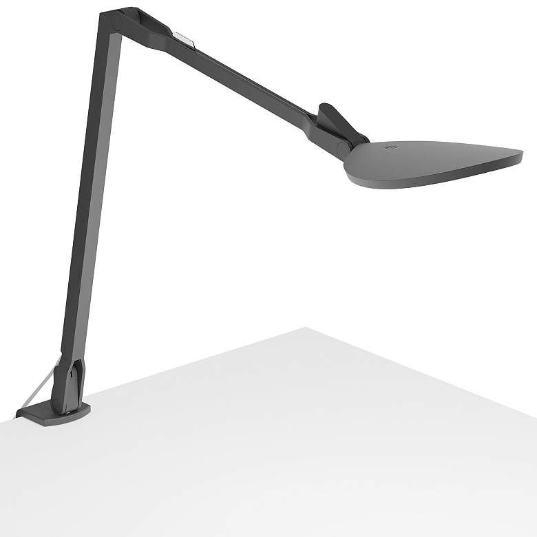 Image 1 Koncept Splitty Reach (Warm Light) (Matte Black) Desk Lamp w/ Desk Clamp