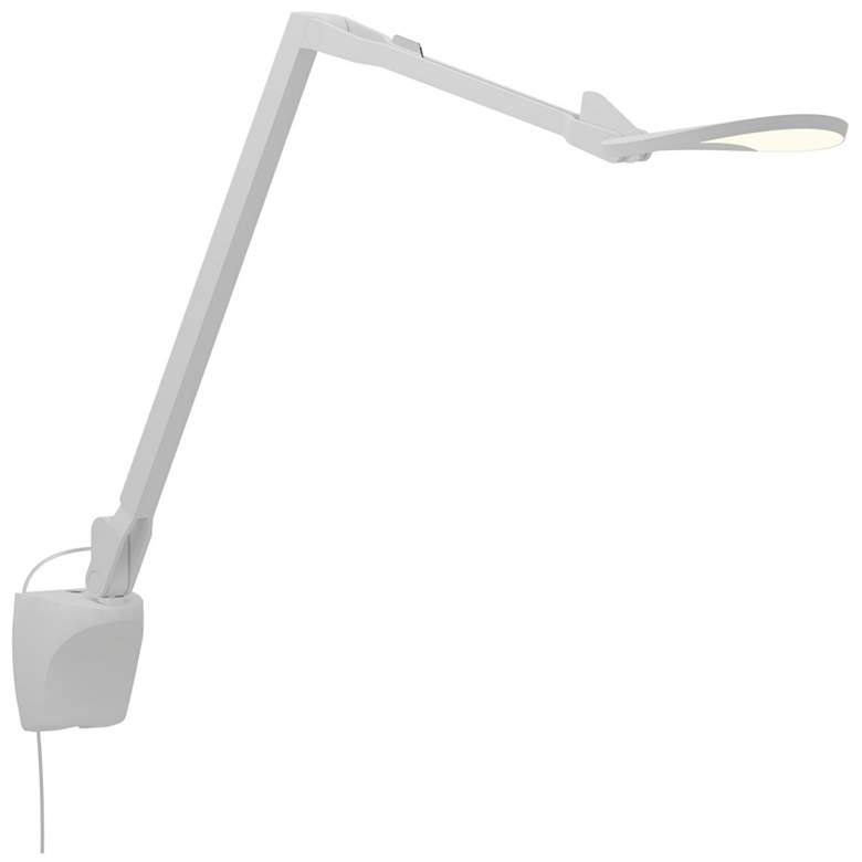 Image 1 Koncept Splitty Reach (Warm Light) (Matte White) Desk Lamp w/ Wall Mount