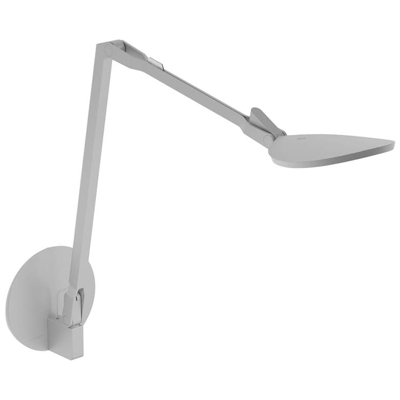 Image 1 Koncept Splitty Reach (Warm Light) (Silver) Desk Lamp, Hardwire Wall Mount