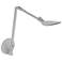 Koncept Splitty Reach (Warm Light) (Silver) Desk Lamp, Hardwire Wall Mount