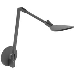 Koncept Splitty Reach (Warm Lt) (Matte Black) Desk Lamp, Hardwire Wall Mt