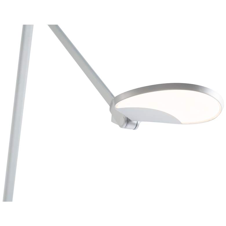 Image 5 Koncept Splitty Silver Finish Modern LED Floor Lamp with USB Port more views