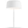 1_Koncept Yurei 14" High White Finish Modern Table Lamp
