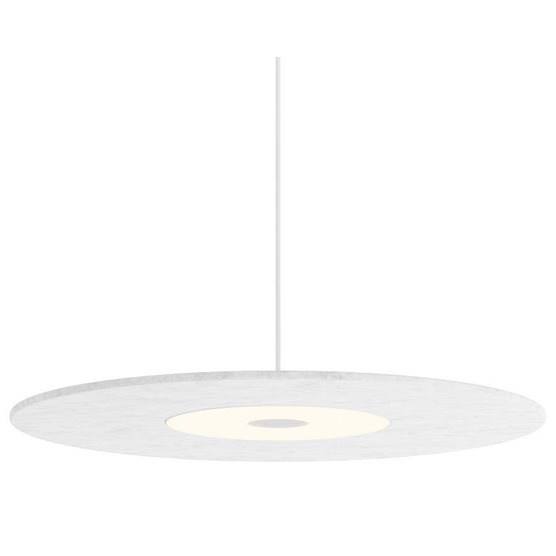 Image 1 Koncept Yurei 22" Wide White Acoustic Panel LED Pendant Light