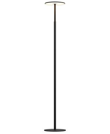 Koncept Yurei 58" High Modern LED No Shade Black Finish Floor Lamp