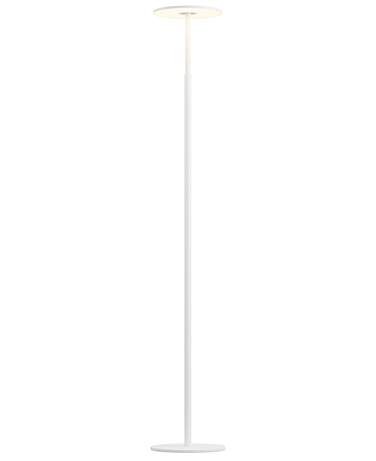 Koncept Yurei 58" High Modern LED No Shade White Finish Floor Lamp