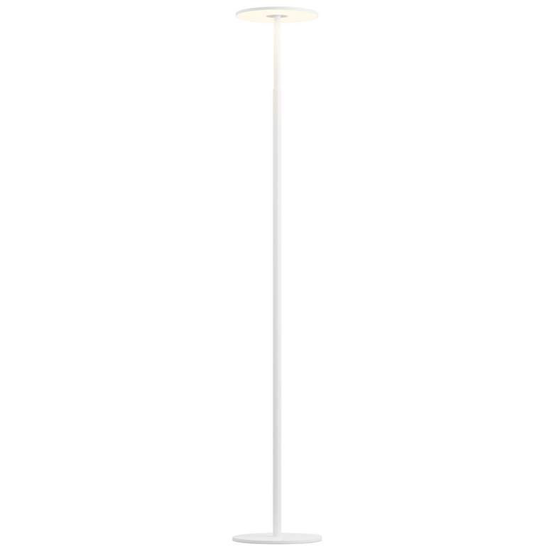 Image 1 Koncept Yurei 58" High Modern LED No Shade White Finish Floor Lamp