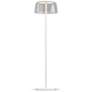 2_Koncept Yurei 58" High White Finish Smoke Shade Modern LED Floor Lamp more views