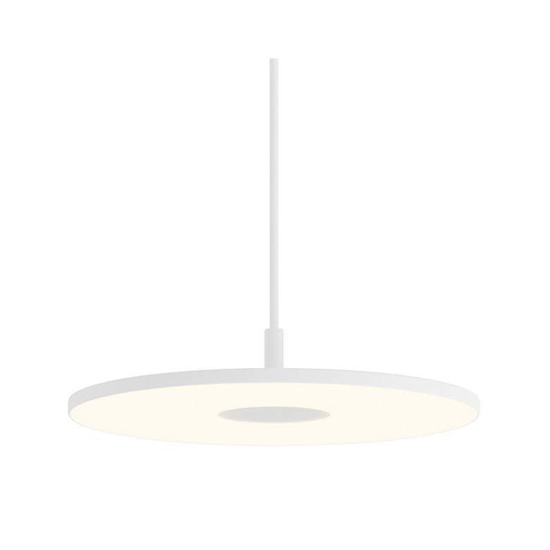 Image 1 Koncept Yurei 9 1/4" Wide Matte White LED Mini Pendant