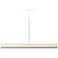 Koncept Yurei Co-Working 14" High No Shade White Finish Lamp