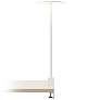 Koncept Yurei Co-Working 14" No Shade White Finish LED Clamp Lamp