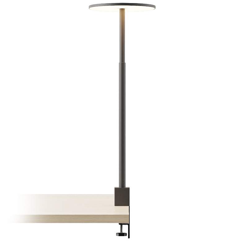 Image 1 Koncept Yurei Co-Working 22" High Black Finish Clamp-On Lamp