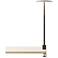 Koncept Yurei Co-Working 22" High Black Finish Clamp-On Lamp
