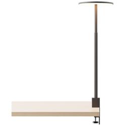 Koncept Yurei Co-Working 22" High Black Finish Clamp-On Lamp