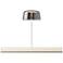 Koncept Yurei Co-Working Lamp White w 14" Shade Dark Gray