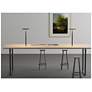 3_Koncept Yurei Co-Working Lamp White w 14" Shade White more views