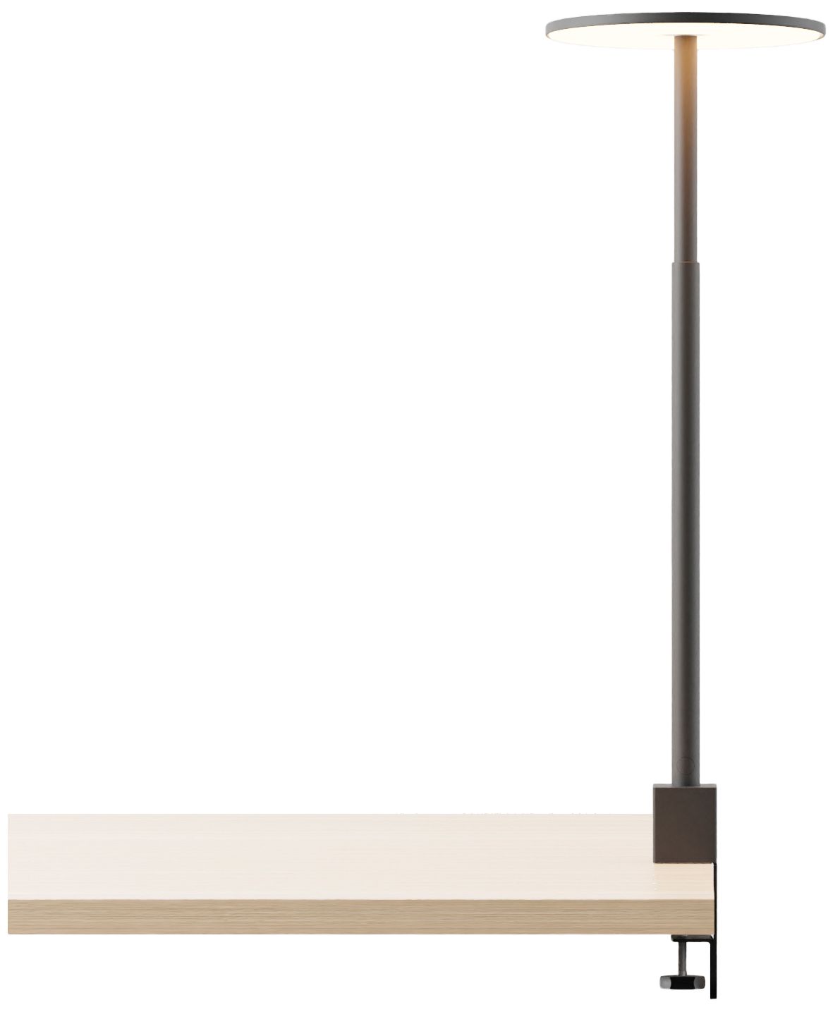 Koncept Yurei Co-working Matte Black LED Clamp-On Desk Lamp