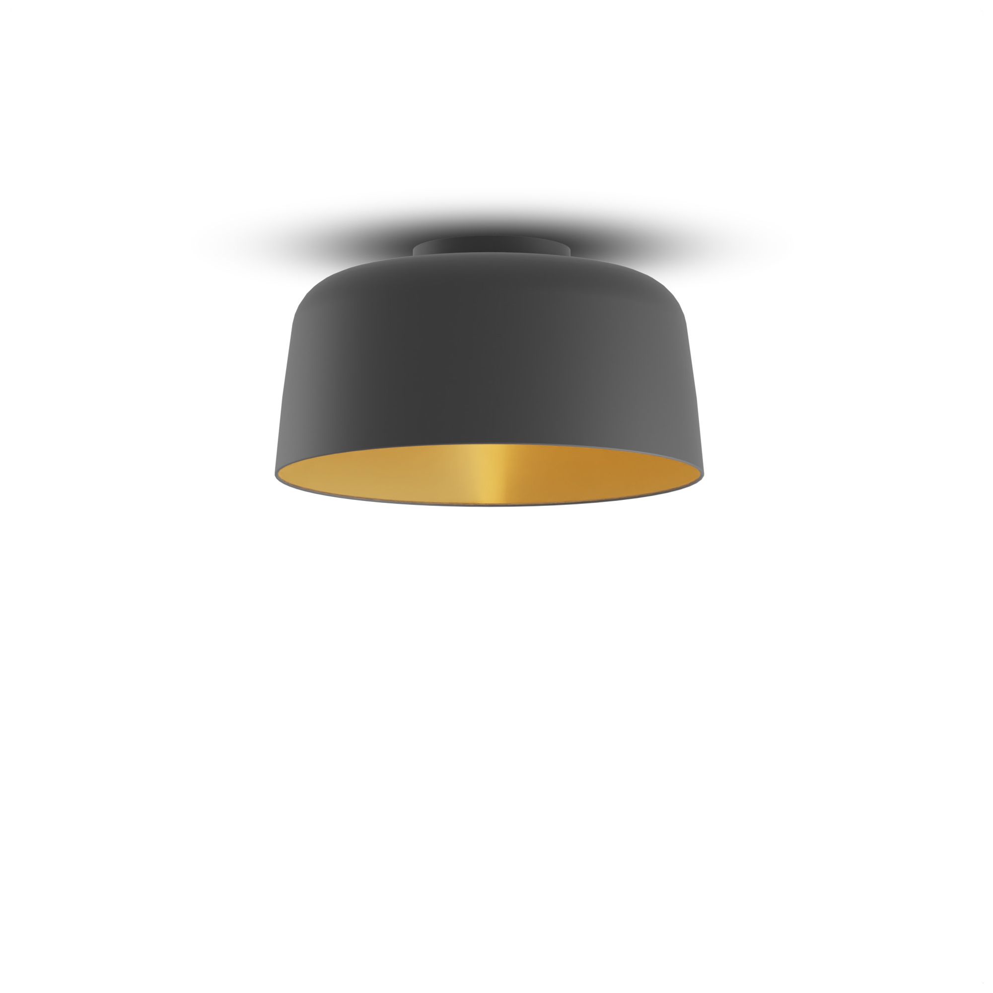 Image 2 Koncept Yurei Single Pendant Lamp Black w 14" metal Shade  Black more views