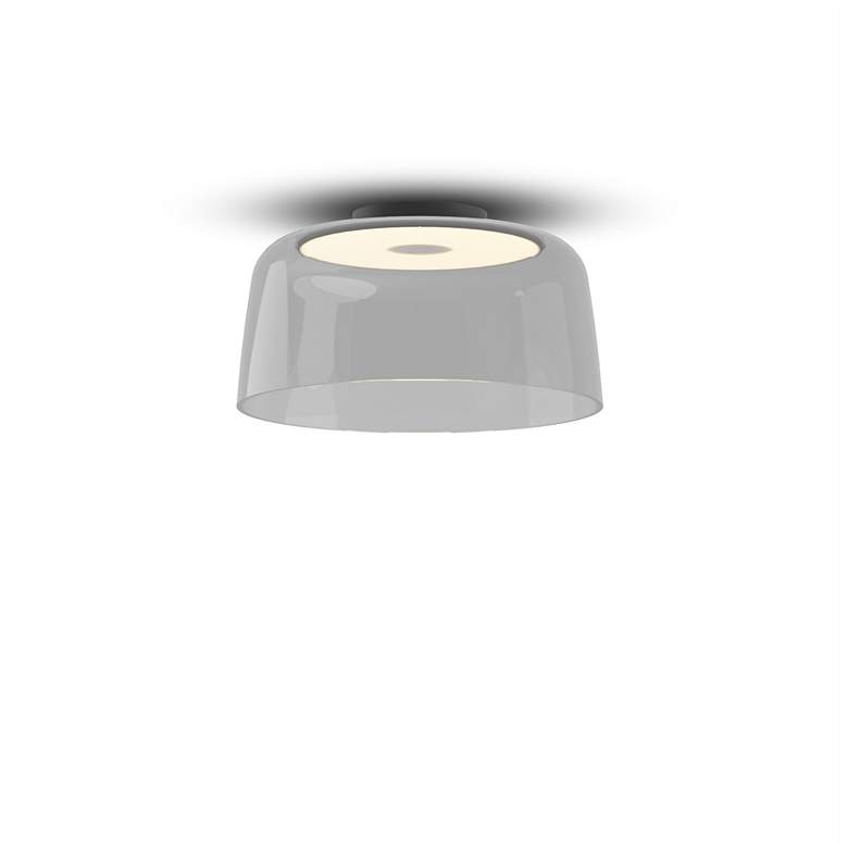 Image 2 Koncept Yurei Single Pendant Lamp Black w 14" Shade Clear more views