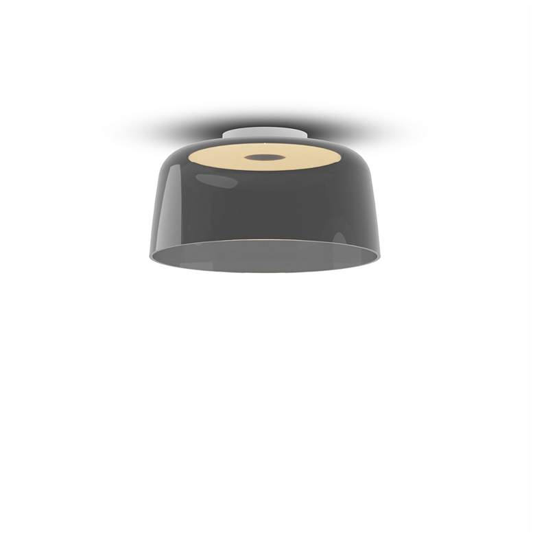 Image 2 Koncept Yurei Single Pendant Lamp White w 14" Shade Dark Gray more views
