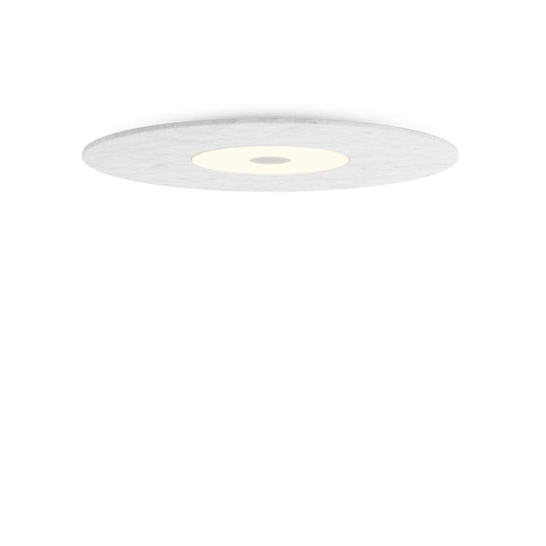 Image 2 Koncept Yurei Single Pendant Lamp White w 22" Acoustic Panel Light Marble more views