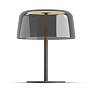 2_Koncept Yurei Table Lamp Black w 14" Shade Dark Gray more views