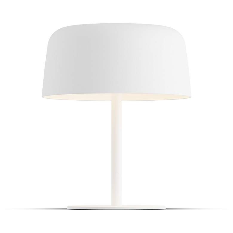 Image 2 Koncept Yurei Table Lamp White w 14" Shade White more views