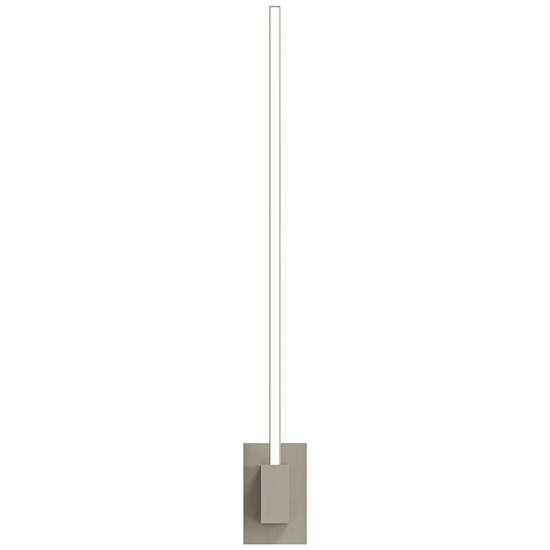 Image 2 Koncept Z-Bar 24"H Brushed Nickel End-Mount LED Wall Sconce more views