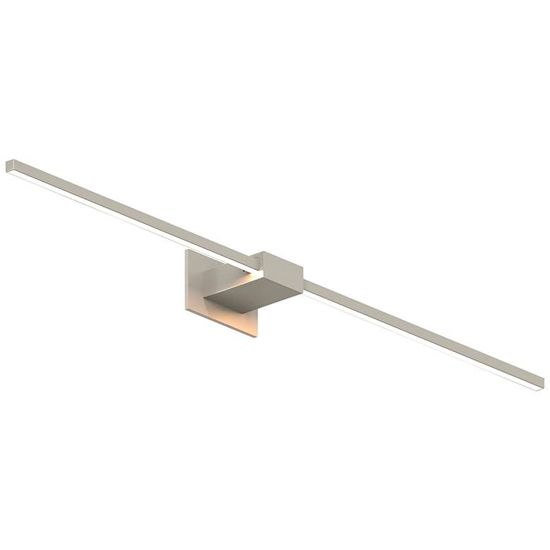 Image 1 Koncept Z-Bar 36" Wide Brushed Nickel LED Bath Light