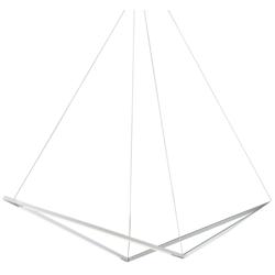 Koncept Z-Bar Bird 48 3/4" Wide Silver LED Pendant Light