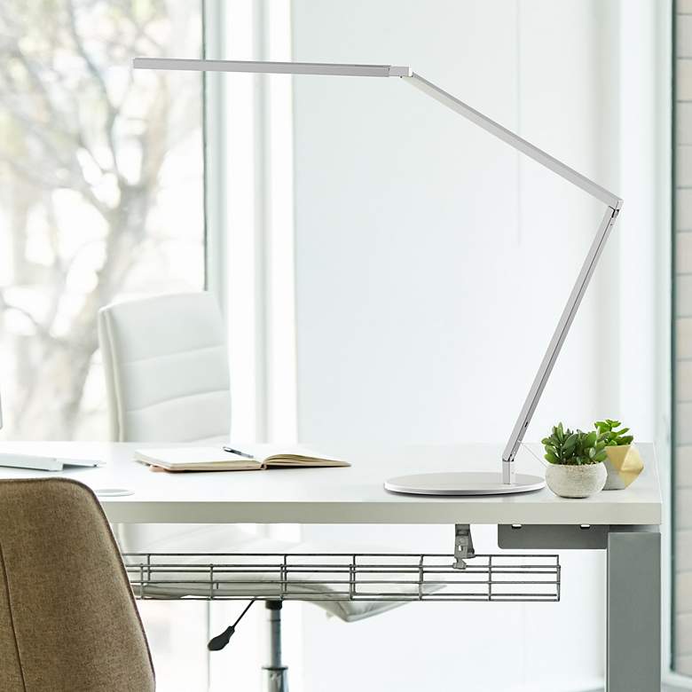 Image 2 Koncept Z-Bar Gen 4 Matte White LED Desk Lamp