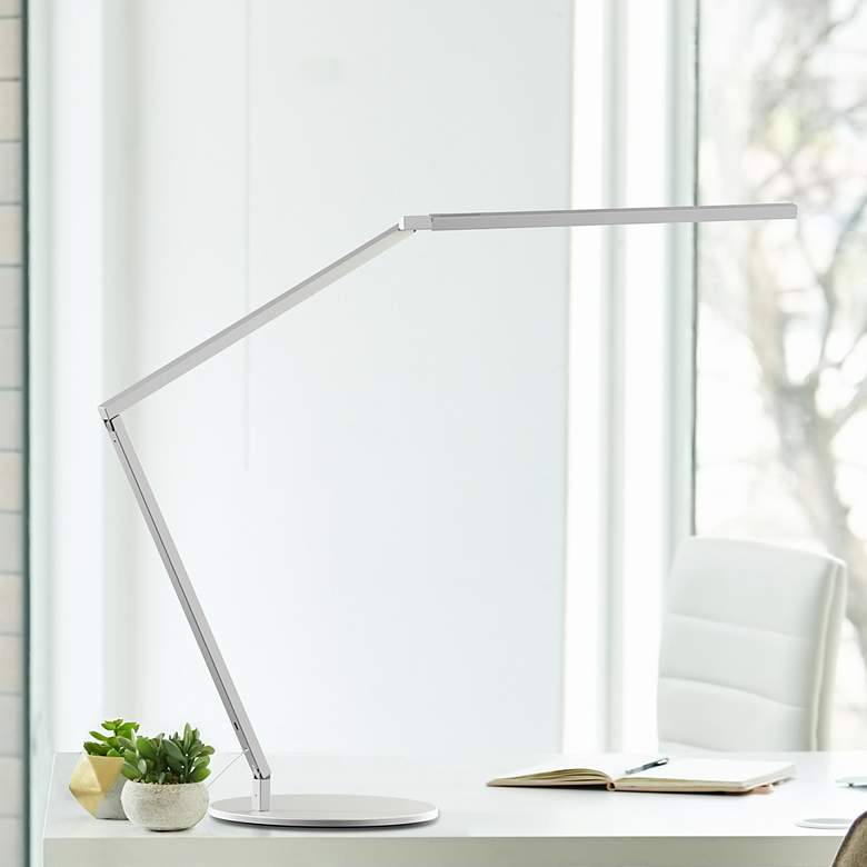 Image 2 Koncept Z-Bar Gen 4 Silver LED Adjustable Desk Lamp