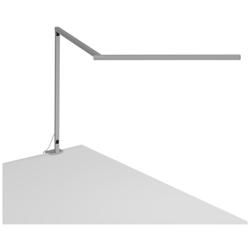 Koncept Z-Bar LED Desk Lamp Gen 4 with desk clamp (Daylight; Silver)