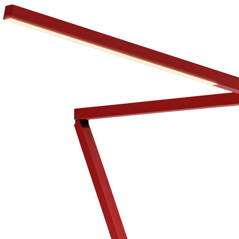 Image 4 Koncept Z-Bar Mini Gen 4 Matte Red LED Desk Lamp more views