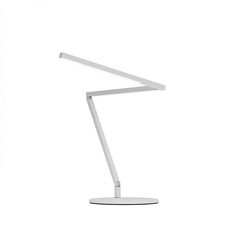 Image 1 Koncept Z-Bar Mini Gen 4 Matte White LED Desk Lamp
