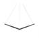 Koncept Z-Bar Pendant Medium Bird in Matte Black (Soft Warm)