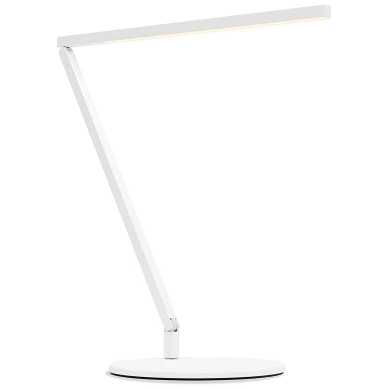 Image 1 Koncept Z-Bar Solo Gen 4 Matte White LED Desk Lamp