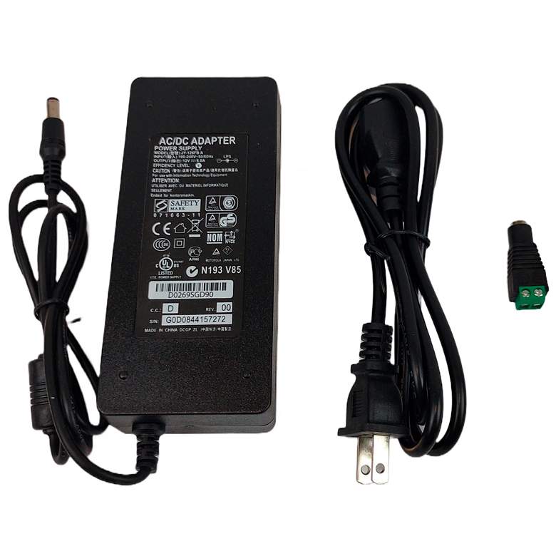 Image 1 Konect Black 72 Watt DC Low Voltage Landscape Transformer